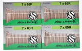 7x65r ammunition (4) boxes Sellior & Bellot 173