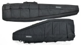 (2) Assult Systems Tactical Rifle padded zippered