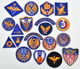 (20) WWII US Army Air Force patches