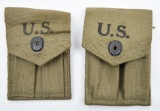 (2) WWII US Army 