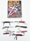 Lot to include 7 assorted Swiss army style and