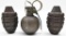 (3) US Army Inert hand grenades, selling 3 times