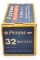 32 Win. S.L. ammunition - (1) box Peters Rustless