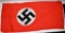 WWII German Nazi banner flag approximately