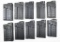 (10) G Rifle pattern aluminum body magazines