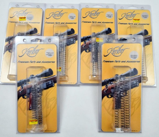 (6) Kimber recoil spring kits, three are 9mm