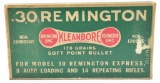 .30 Remington ammunition (1) box Remington