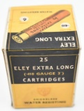 .410 gauge ammunition (1) box Eley Extra Long 3