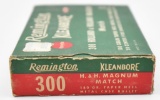 300 H&H Magnum Match ammunition (1) box