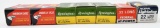 .22 Long & Long Rifle ammunition (7) boxes, one