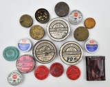 lot of (19) Percussion Cap and Primer tins partial