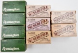 .22 WRF ammunition (9) boxes, five boxes