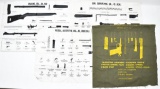 (4) US Army firearms disassembly mats Graphic