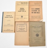 lot of (5) War Department and other manuals to