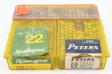 .22 Long Rifle ammunition (3) boxes assorted