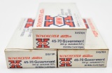 .45-70 Government ammunition (3) boxes