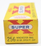 .256 Winchester Mag. ammunition (1) box