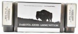 330 Dakota ammunition (3) boxes Dakota Arms