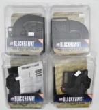 (4) Blackhawk Serpa concealment holsters matte