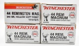 .44 Rem. Mag. ammunition (4) boxes Winchester