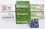 .22 Rim Fire ammunition (8) boxes selling as lot