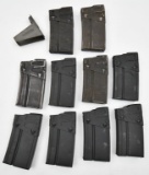 (10) FAL pattern steel body magazines with