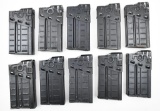 (10) G Rifle pattern aluminum body magazines