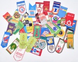 lot of dozens small Russian pennants from