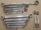 13 Snap-On double box wrenches 3/16