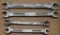 3 Snap-On double flare nut wrenches 3/8