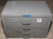 4 drawer parts cabinet with lot of fasteners and