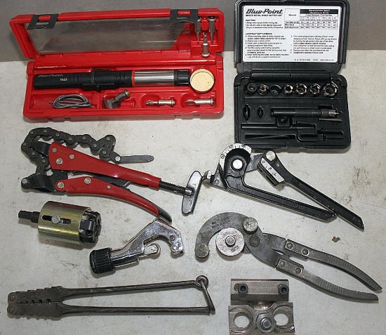 Blue Point sheet metal hole cutter kit, complete