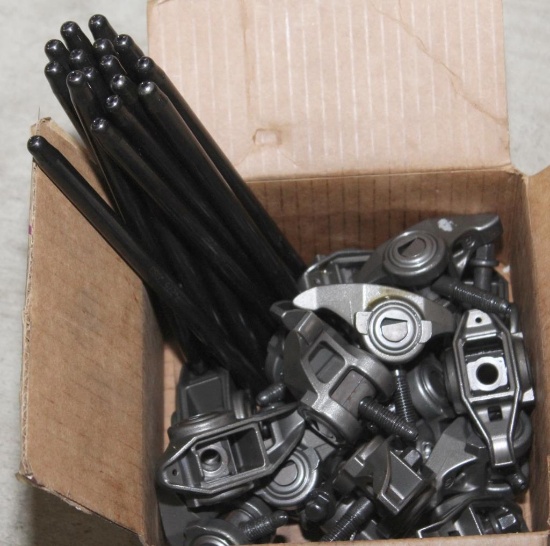 Used LS 7.275 x .080 push rods, set of used rocker