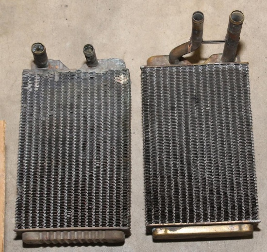 2 used heater cores