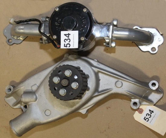 ProComp chrome electric 409 water pump;