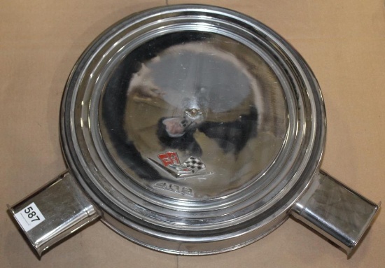 Chrome 409 dual 4 air cleaner with 2 NIB filters