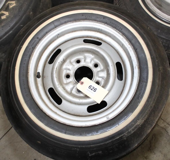 (3) 14" Chev and 1 Rally wheels