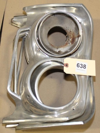 (5) 1962 Chev. headlight bezels