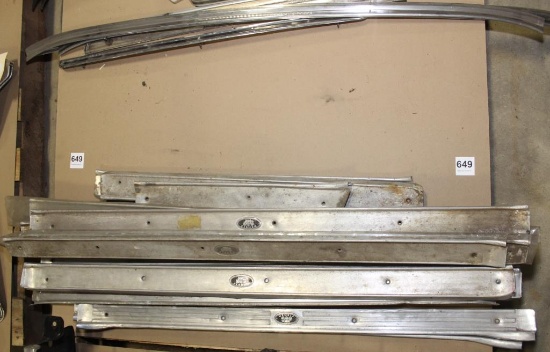 Pallet lot: early '60's Chev. door sills,