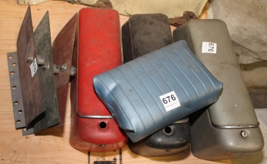 3 console boxes, 3 glove box covers