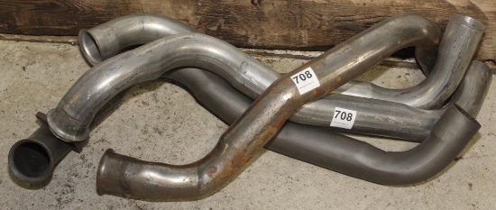 (4) 409 header pipes