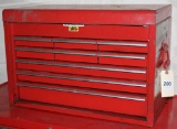 Snap-On top tool chest, 9 drawers, 26