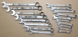 18 assorted combination wrenches 5/16