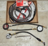 Set DEKA 14' 8 ga. booster cables - new