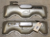 pair of 409 valve covers with breathers