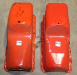 2 stock 409 oil pans