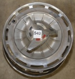 set of 4 Chevrolet wheel covers with spinners