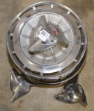 set of 4 Chevrolet wheel covers with spinners