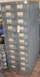 11 double drawer file/parts cabinet