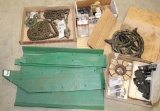 Pallet lot of new ag equipment parts: